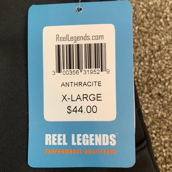 Reel Legends Hoodie Firstmate Fishing Hoodie Multi Pockets NWT Size L… - Picture 5 of 13